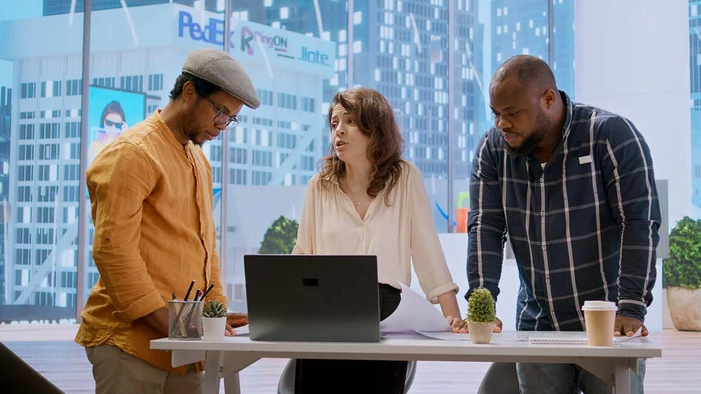 Toronto Airbnb management team planning short-term rental strategies