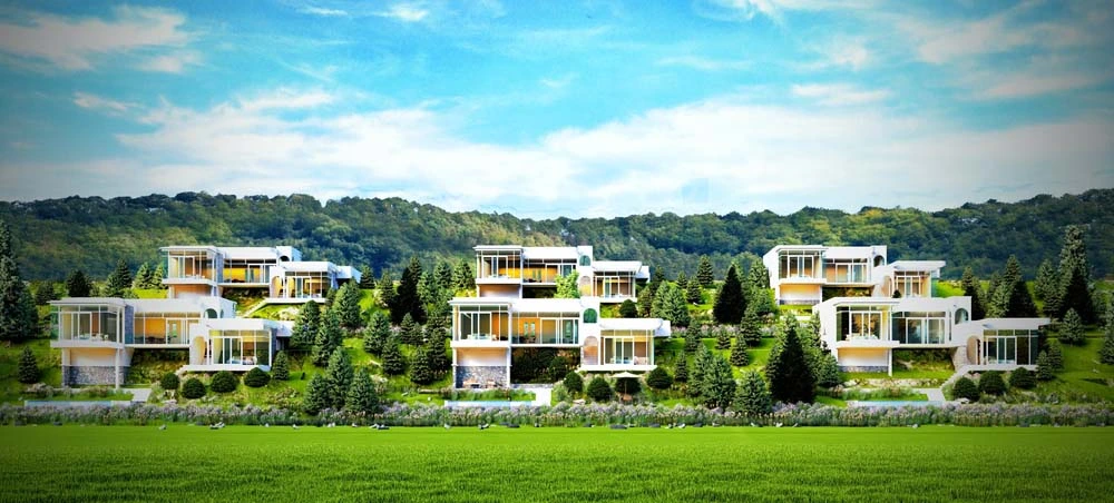 Le Cartier Condos in Sunny Isles Beach with lush gardens and family-friendly amenities ideal for vacation rentals