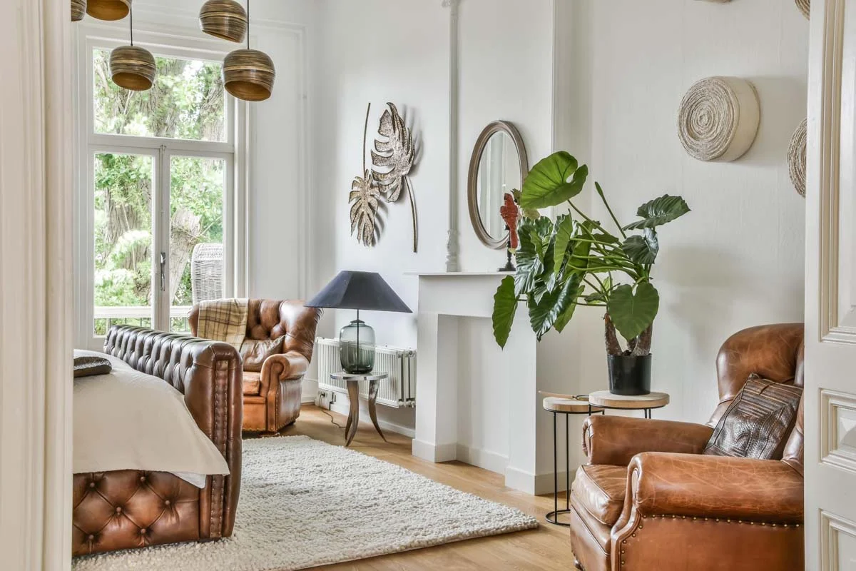 Professionally cleaned and styled interior of a luxury vacation rental managed by an Airbnb hosting service