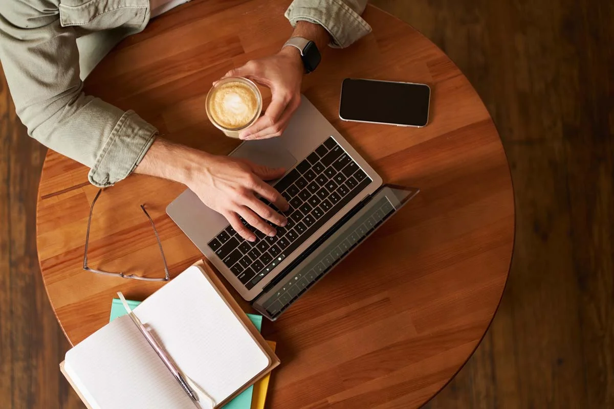 Property owner reviewing municipal compliance and short-term rental guidelines on a laptop