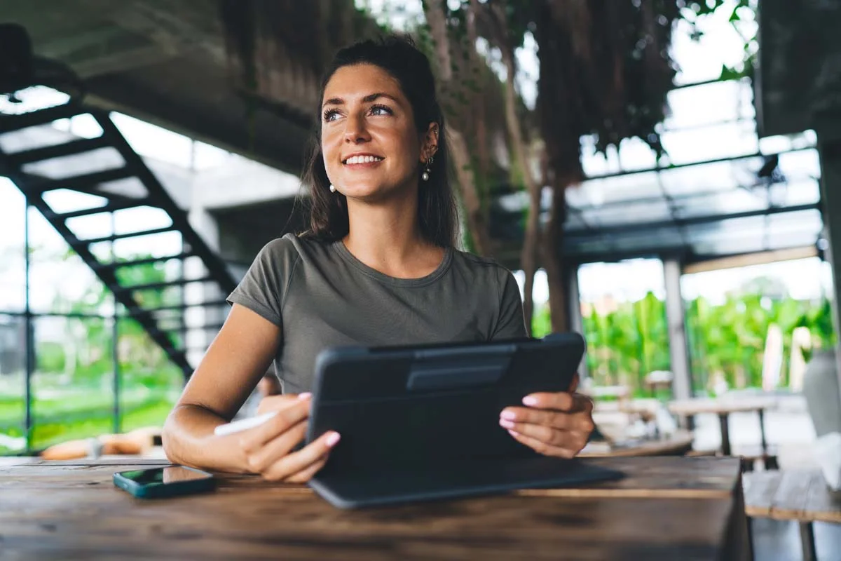 A property owner enjoying passive income from a fully booked short term rentals