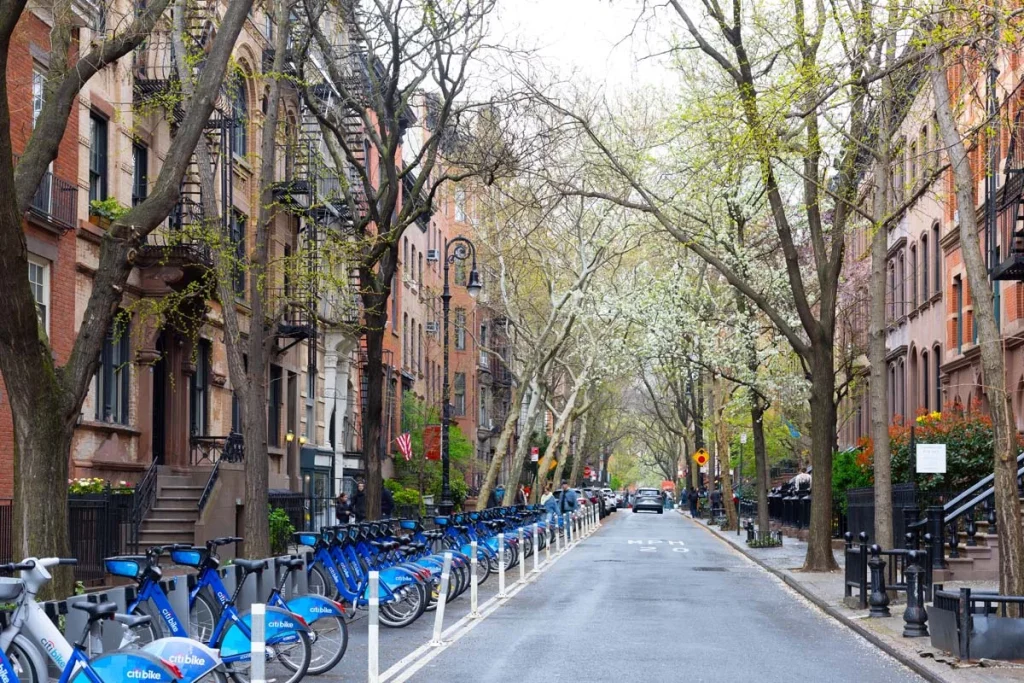 Classic Brooklyn brownstone apartments representing short term rentals in Brooklyn neighborhoods