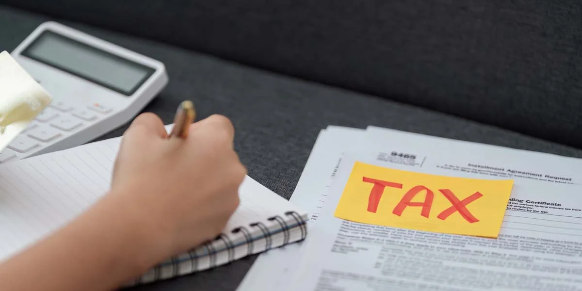 Organized records and receipts for short term rental tax preparation