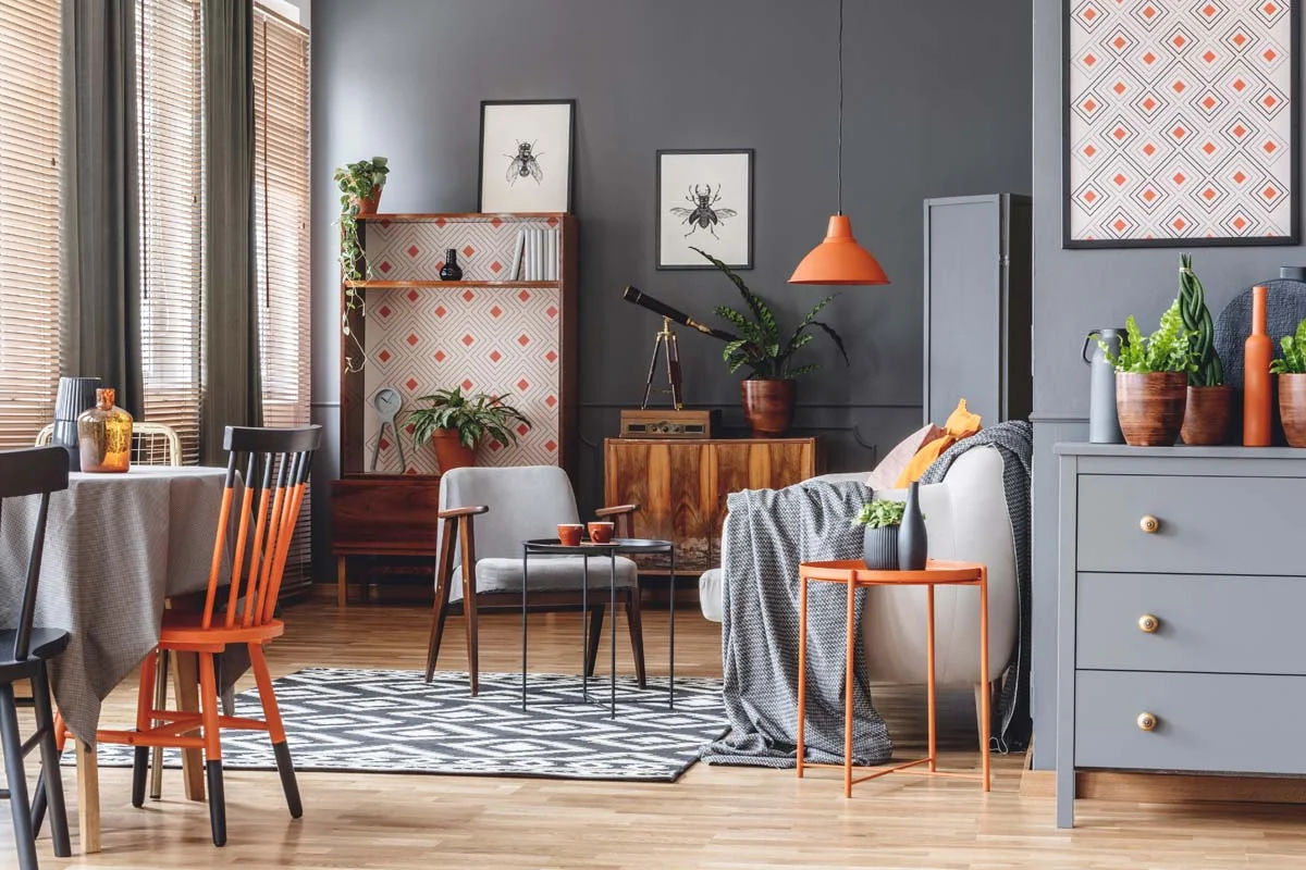 A cozy vacation rental interior perfect for short term rentals