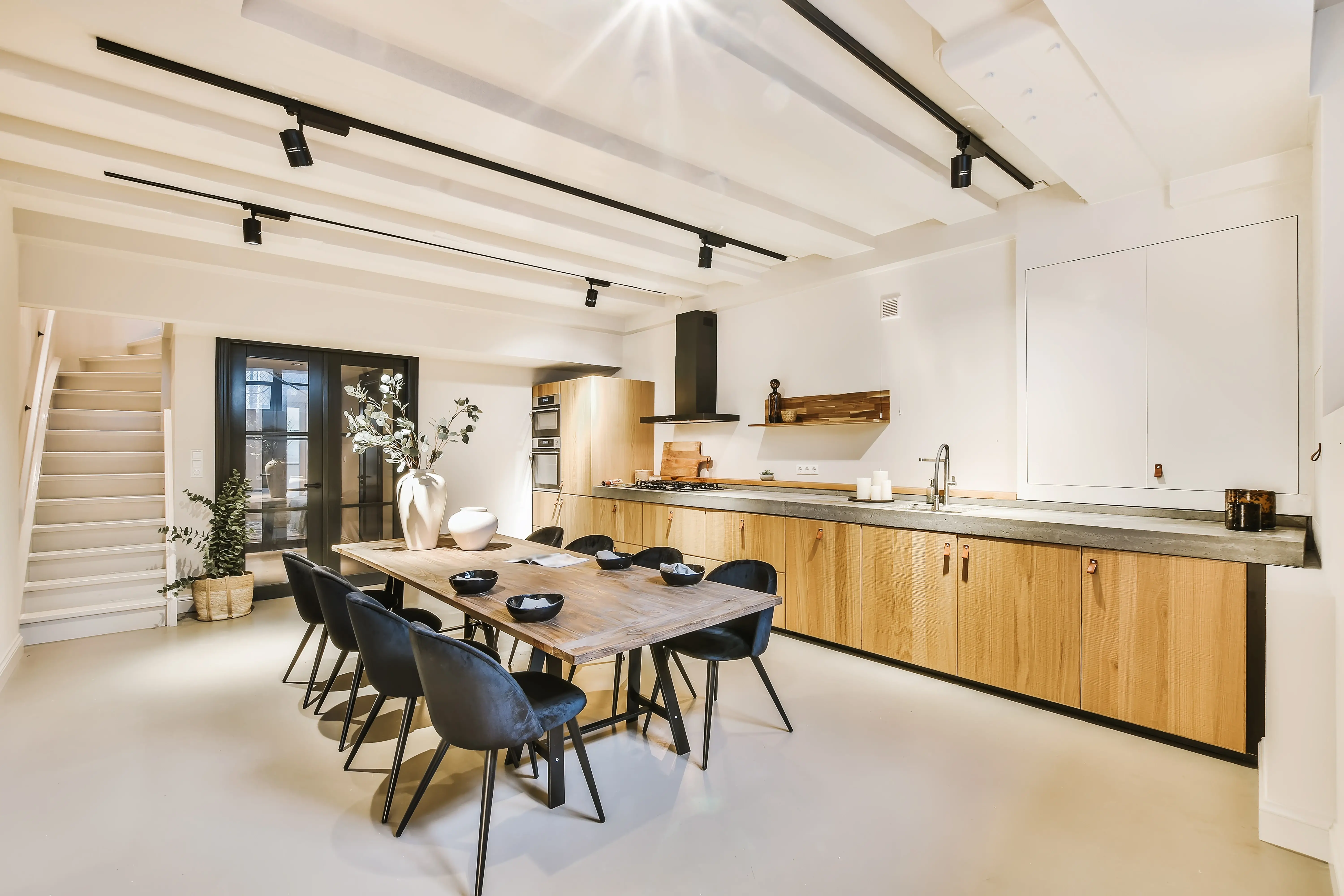 Clean and organized residential kitchen in a Toronto home prepared for hosting
