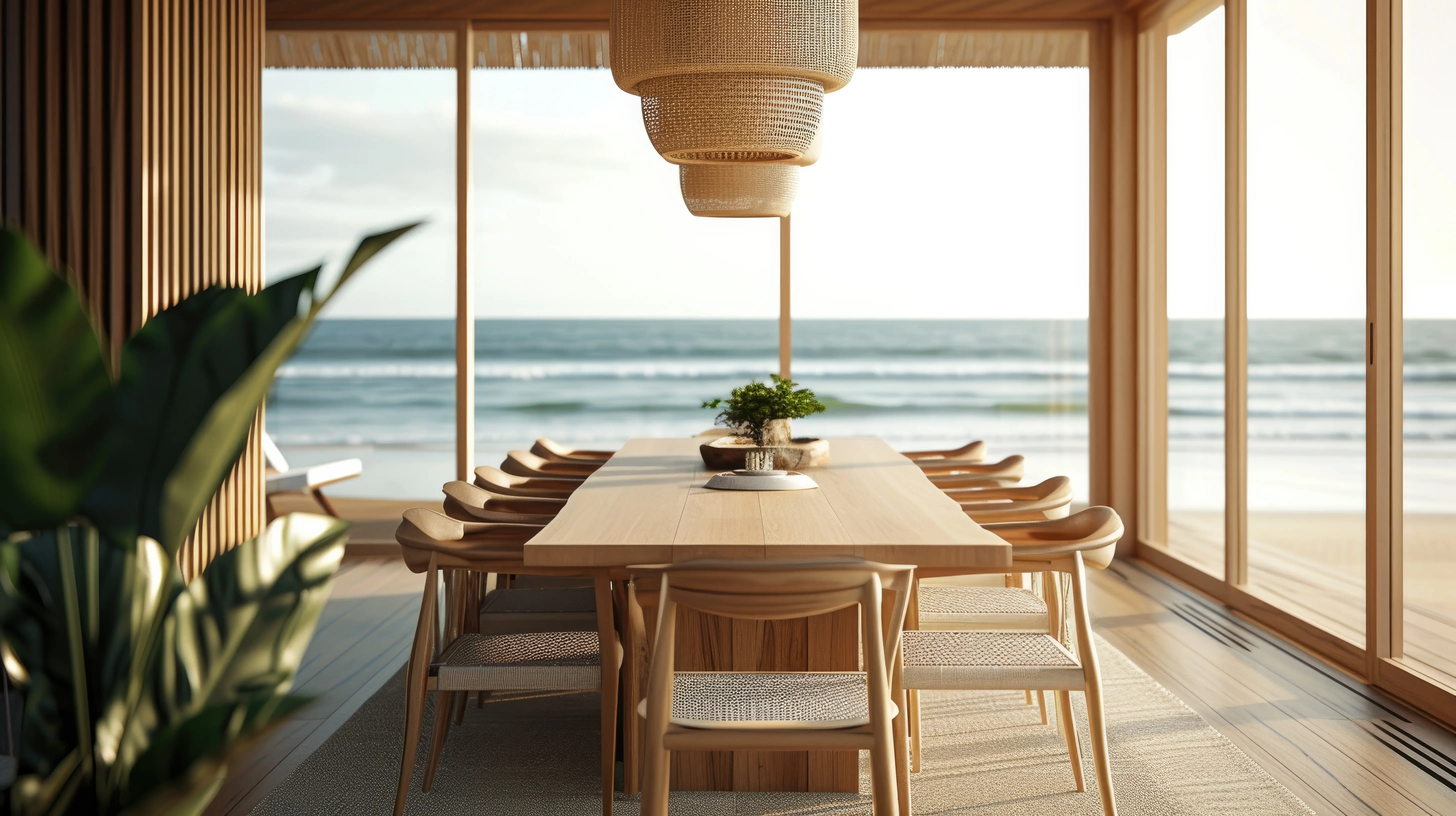 Professionally cleaned and staged vacation rental interior in Fort Lauderdale.