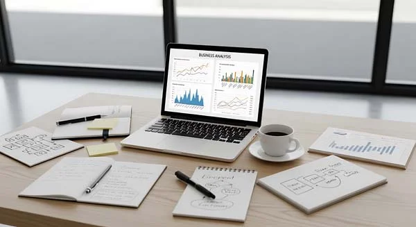 Laptop screen displaying dynamic pricing and revenue analytics software
