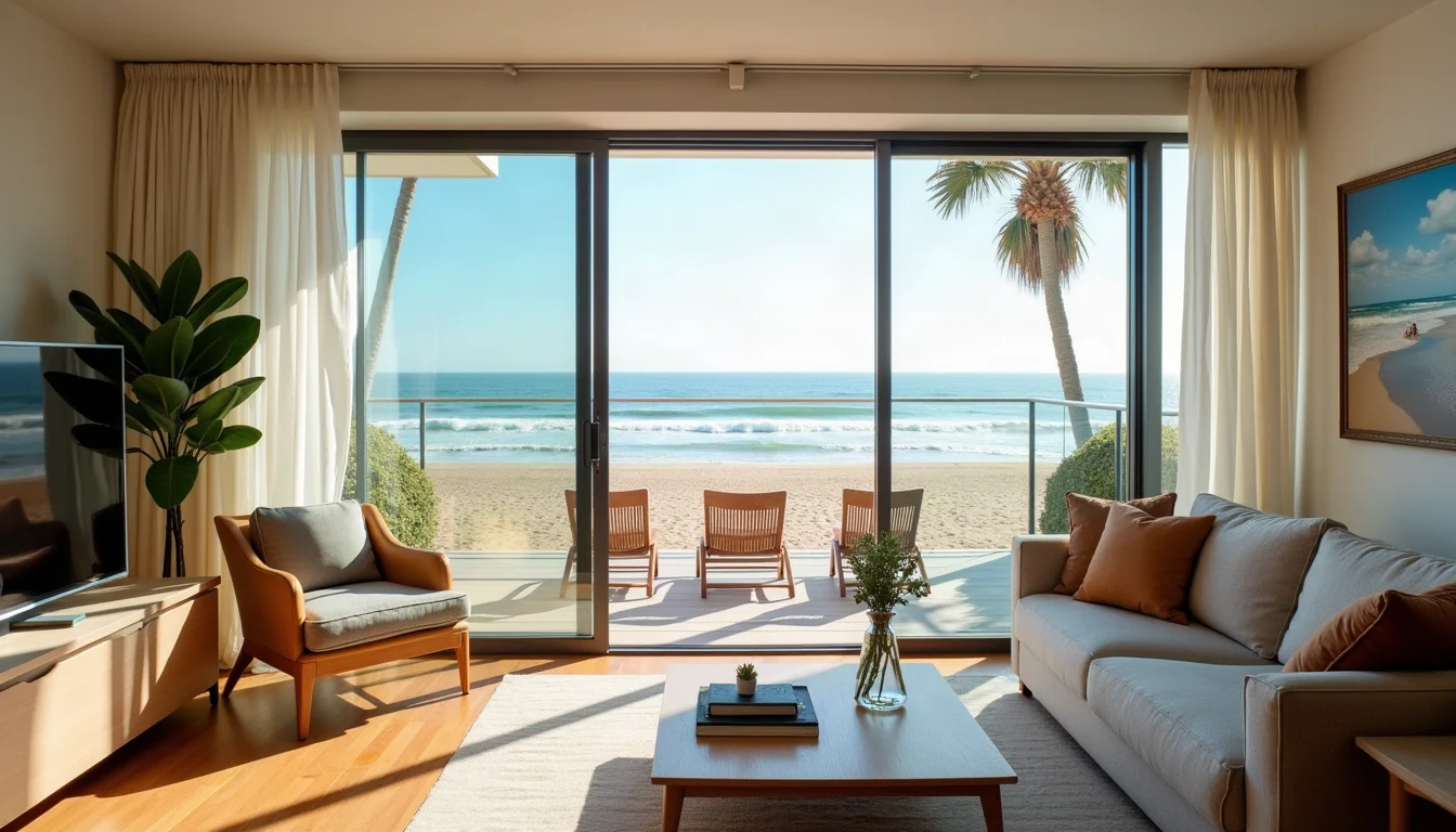 Santa Monica beachfront short-term rental property